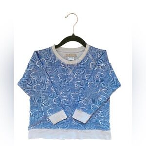 The Beaufort Bonnet Company Cassidy Comfy Crewneck sweatshirt "Wilmington Waves"